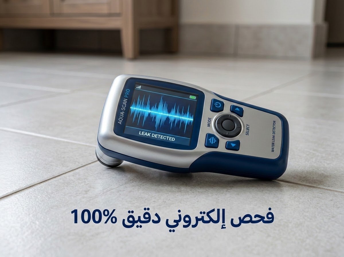 أجهزة كشف تسربات المياه بالرياض إلكترونياً
